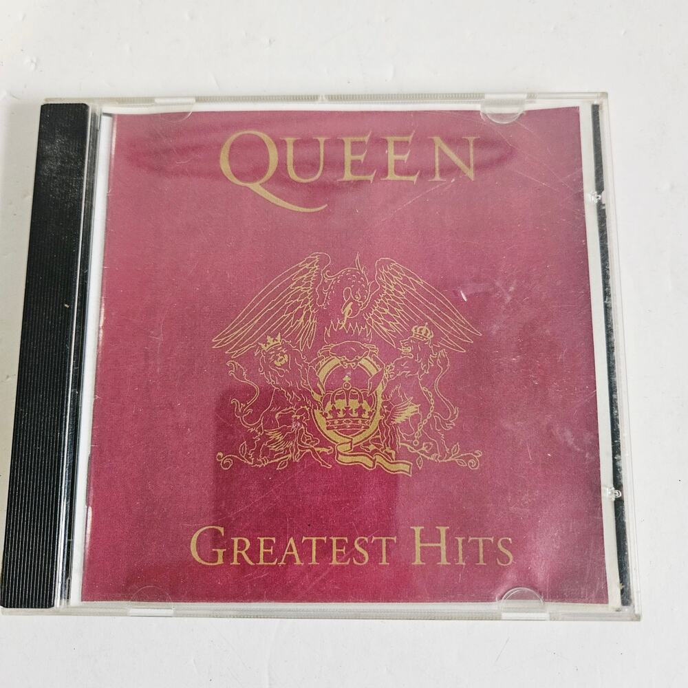 Queen CD Greatest Hits Album 1981 Classic Rock Freddy Mercury British Rock Band